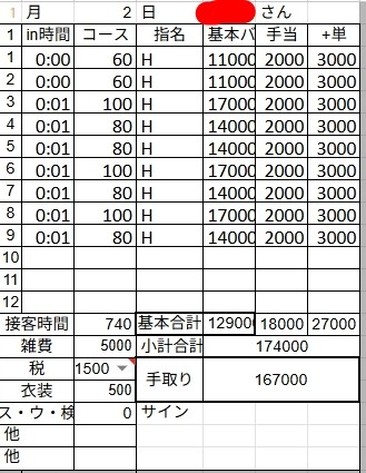 給与明細サンプル